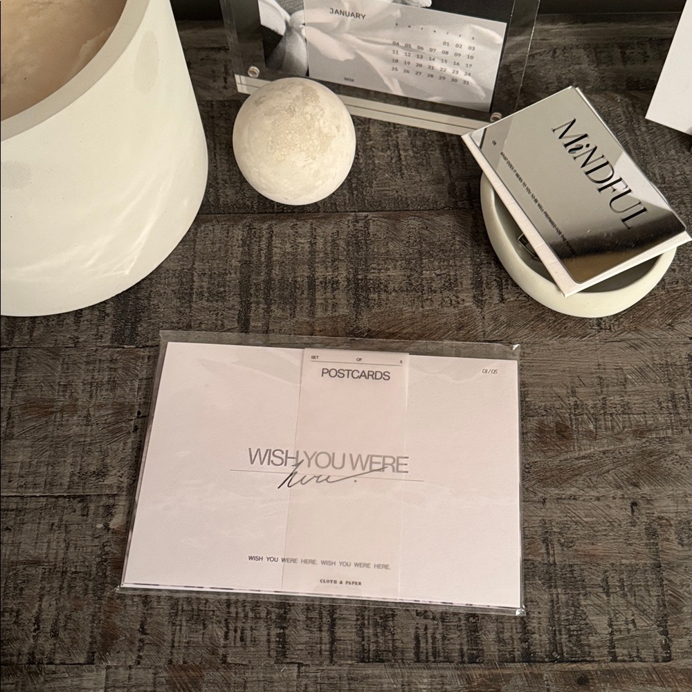 🏷️ NWT Cloth & Paper Postcards